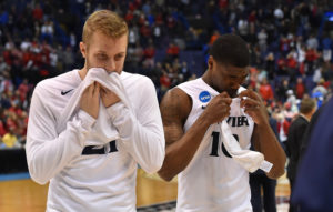 Tim Stanbrook (left) was on scholarship one previous season thanks to the generosity of his older brother Matt. (Photo: Jasen Vinlove-USA TODAY Sports)