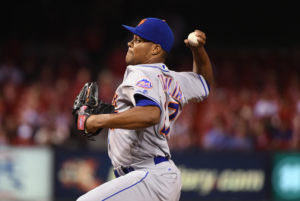 Jeurys Familia (27) is on track to break the New York Mets single-season club record of 43 saves. The right-hander has 41 saves on the season.  (Photo : Jeff Curry-USA TODAY Sports)