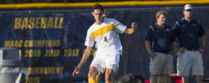 Alex Grattarola scored the lone Canisius goal. (Photo courtesy of www.tomwolf.smugmug.com)