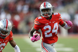 Sophomore safety Malik Hooker, fifth nationally with four interceptions, has been named to three midseason All-America teams: Sports Illustrated, ESPN and The Sporting News. (Photo: Joe Maiorana-USA TODAY Sports)