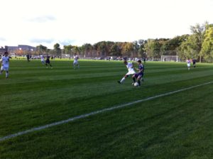 The Victor Blue Devils rallied to defeat Greece Athena, 6-3 for their fifth straight win. (Photo: Paul Gotham)