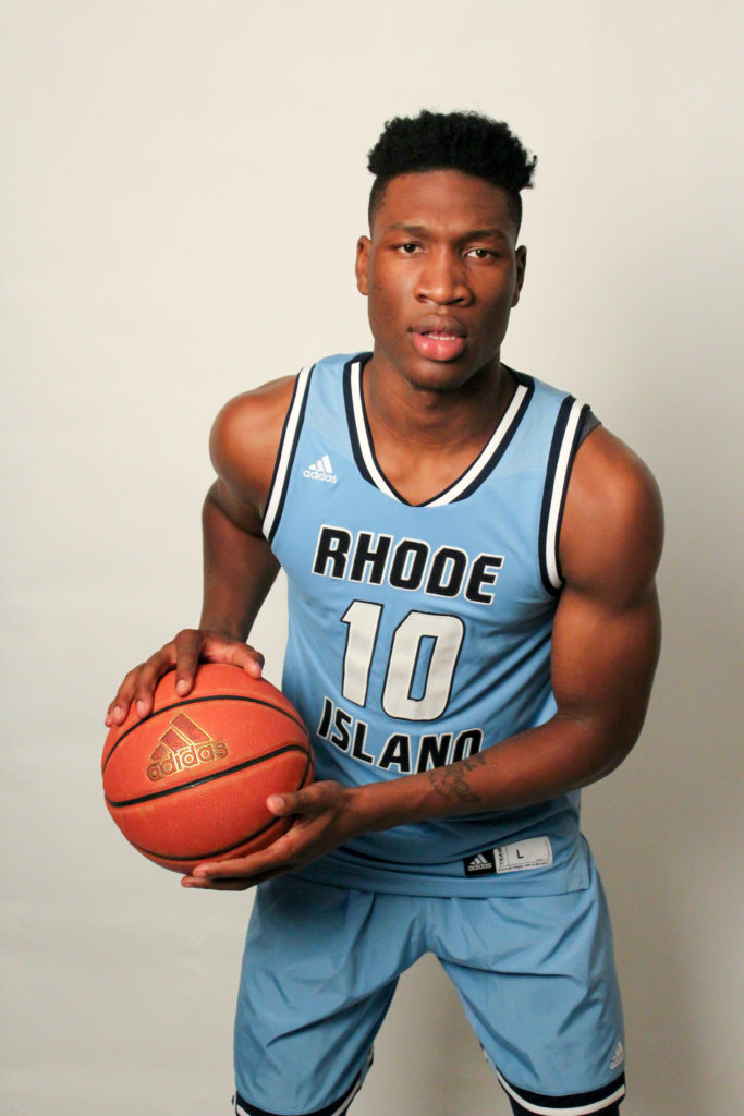 Jay Gomes on URI's Cyril Langevine: "He’s a big, physical kid. He played on one of the best high school teams in the country. Rebounds well, intimidates, does not back down from anybody. Has to improve his outside game a little bit. You don’t want him running out on the wing, but he’s got be able to nail a 16-footer a little bit more frequently. He’s a warrior inside. He’s going to have a good career at Rhode Island." (Photo courtesy of Rhode Island Athletics)