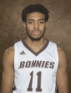 A 6-6 forward from St. Louis, Stockard spent two seasons at Allen (Kansas) Community College prior to enrolling at St. Bonaventure. Stockard averaged 23.2 points per game for Allen in 2014-15. (Photo courtesy of St. Bonaventure Athletics)