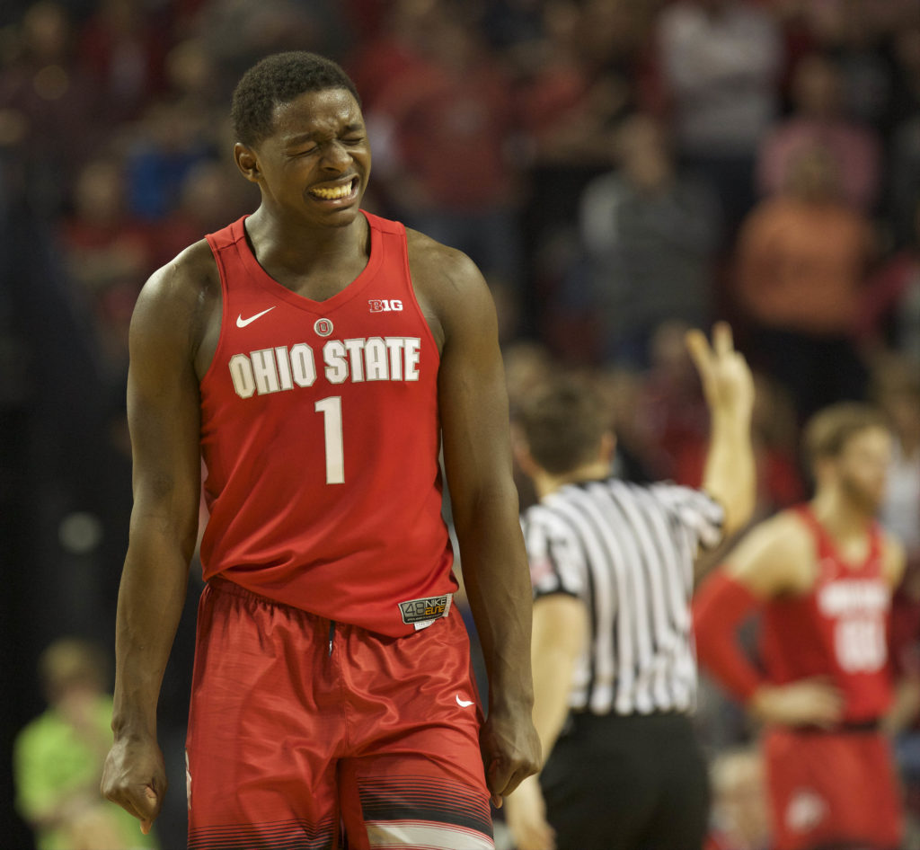 Ohio State Buckeyes forward Jae'Sean Tate (1) returns after missing the final seven games of 2015-16. (Photo: Bruce Thorson-USA TODAY Sports)