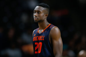 Nana Foulland (20) logged his third double-double of the season with 14 points and 11 rebounds (Photo: Jeremy Brevard-USA TODAY Sports)