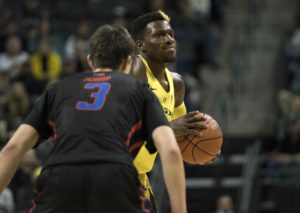 Oregon guard Dylan Ennis (31) led the Ducks with 11 points . (Photo: Cole Elsasser-USA TODAY Sports)