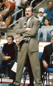 Jim Baron compiled a record of 132-131 over nine season as head coach of the St. Bonaventure Bonnies. (Photo courtesy of St. Bonaventure Athletics)