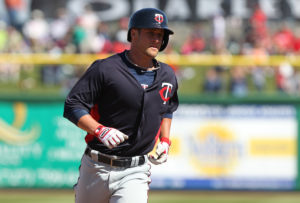 Dan Rohlfing, who was originally drafted by Minnesota in 2007 and spent parts of three seasons in Rochester, hit .273/.313/.435 in 53 games between Triple-A Reno and Double-A Mobile of the Arizona organization in 2016. He was last with the Red Wings in 2015 but was traded to the Mets before he appeared in a game that year. (Photo: Kim Klement-USA TODAY Sports)