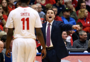 Archie Miller's Dayton Flyers force 16.3 turnovers per game while limiting opposing shooters to 40 percent from the floor. (Photo: Aaron Doster-USA TODAY Sports)