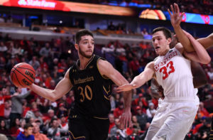 Ryan Mikesell (33) scored a career-high 16 on six of nine shooting from the floor including two of three behind the arc. (Photo: Mike DiNovo-USA TODAY Sports)