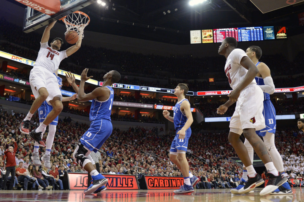 Turnovers key; No. 14 Louisville tops No. 7 Duke - Pickin' Splinters