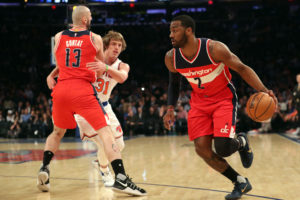 John Wall (2) finished with 29 points, 13 assists, five rebounds and three steals.(Photo: Anthony Gruppuso-USA TODAY Sports)