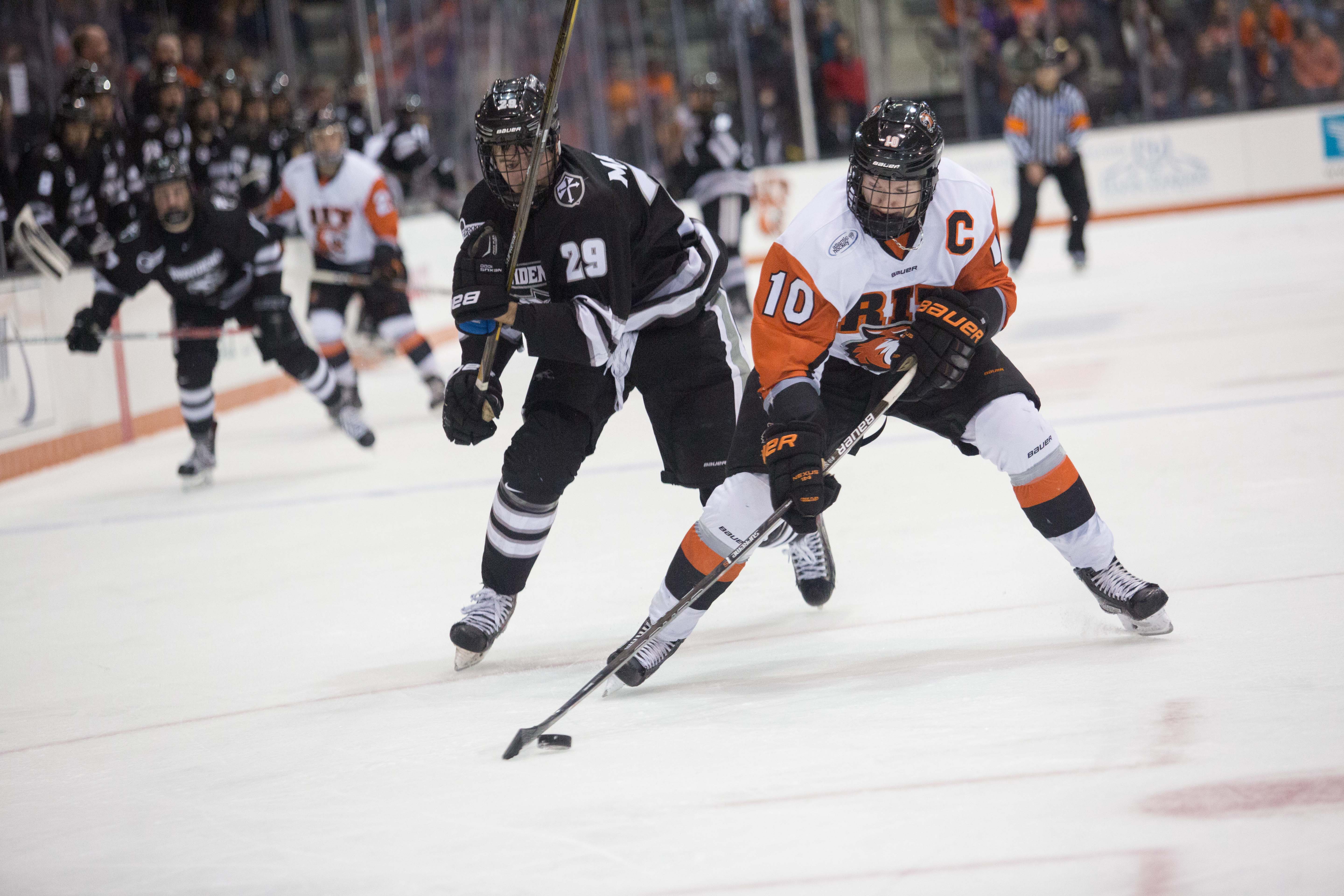 RIT Hockey Has Winning Streak Snapped With Overtime Loss To American 