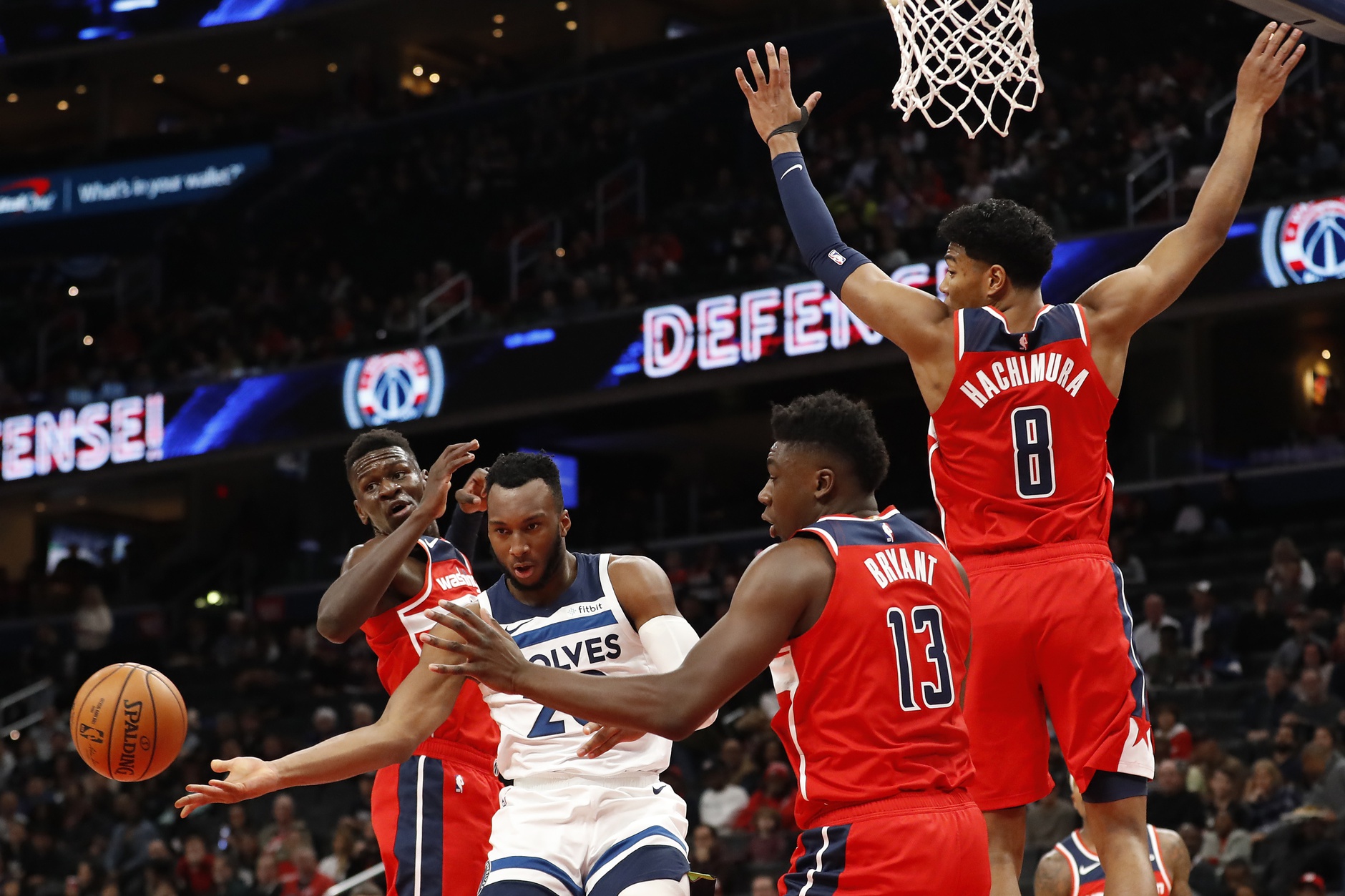 Thomas Bryant struggles for 1st time this season as Wizards fall to ...