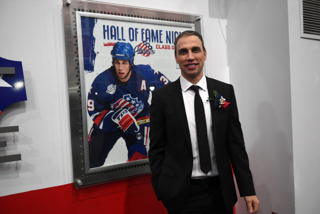 Marty Biron inducted into Amerks Hall of Fame