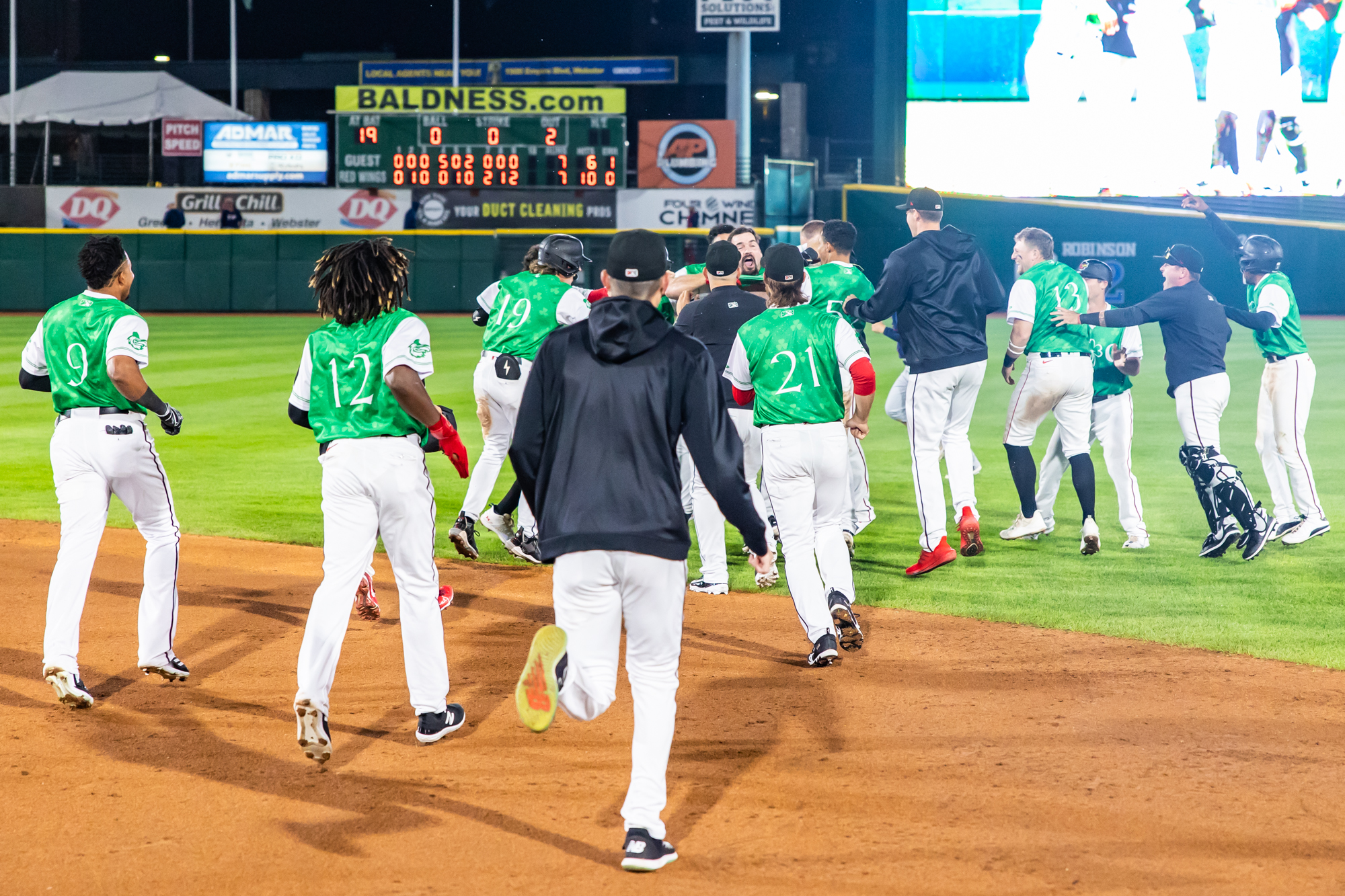 Noll walks it off as Wings take comeback win over Lehigh Valley, 8-7 ...