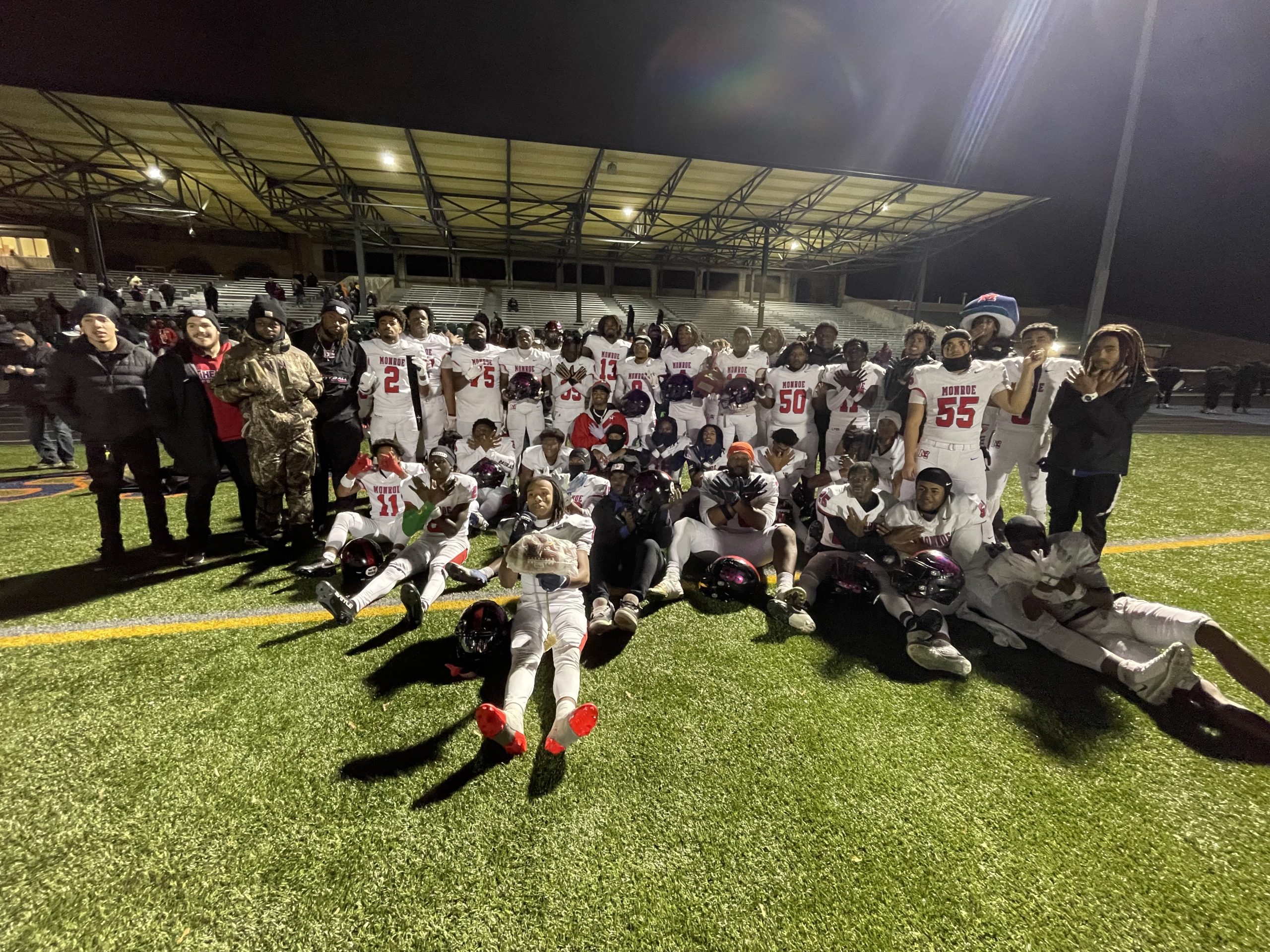 Hampton scores three times; Monroe clinches return to state semifinal ...