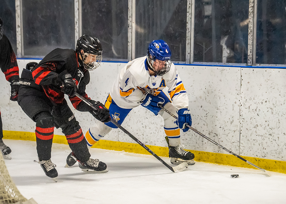 Mid-week Section V Hockey Wrap: Rohr tallies a four-point performance for Brighton/HFL/Eastridge/Gananda; Johnson records shutout for McQuaid