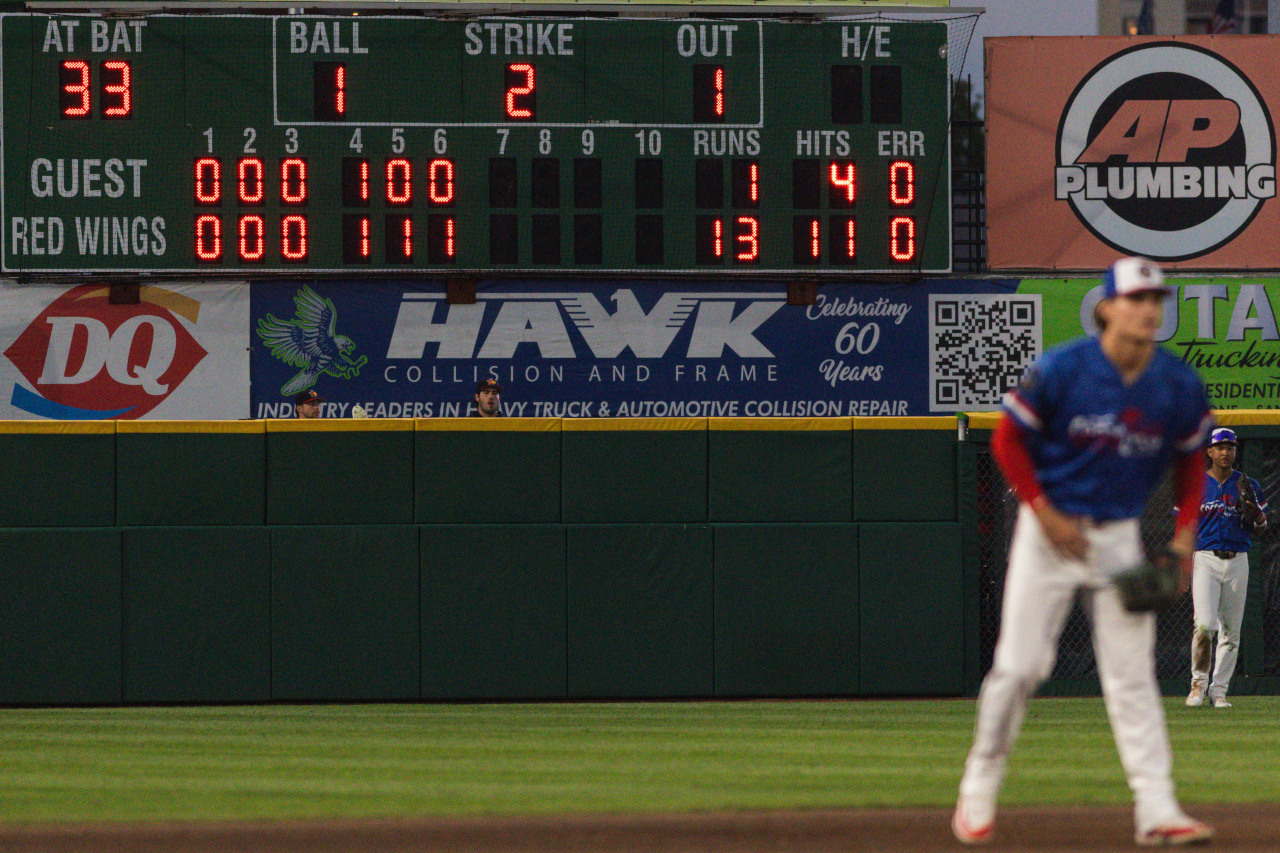 Red Wings turn it up to 11 in historic sixth inning, beating Toledo 14-1 to enter final day of first half in first place
