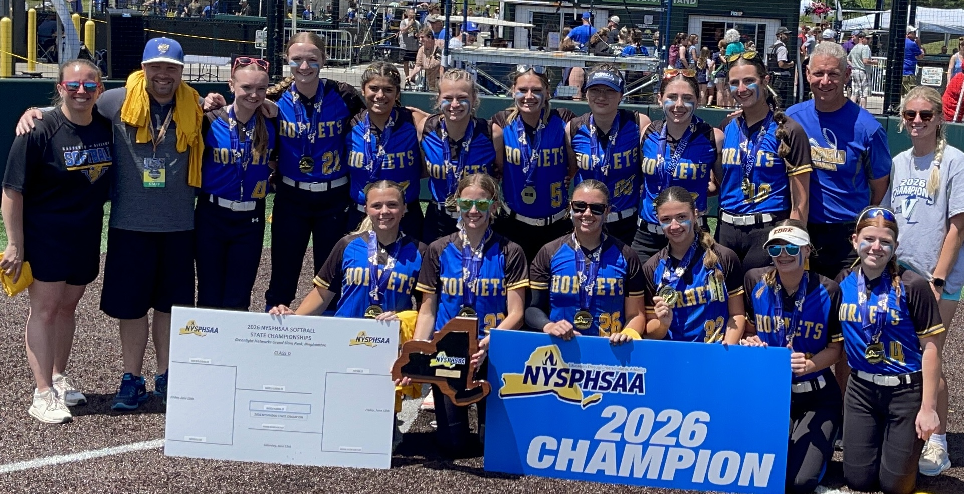 State Champs! Oakfield-Alabama softball claims Class D title